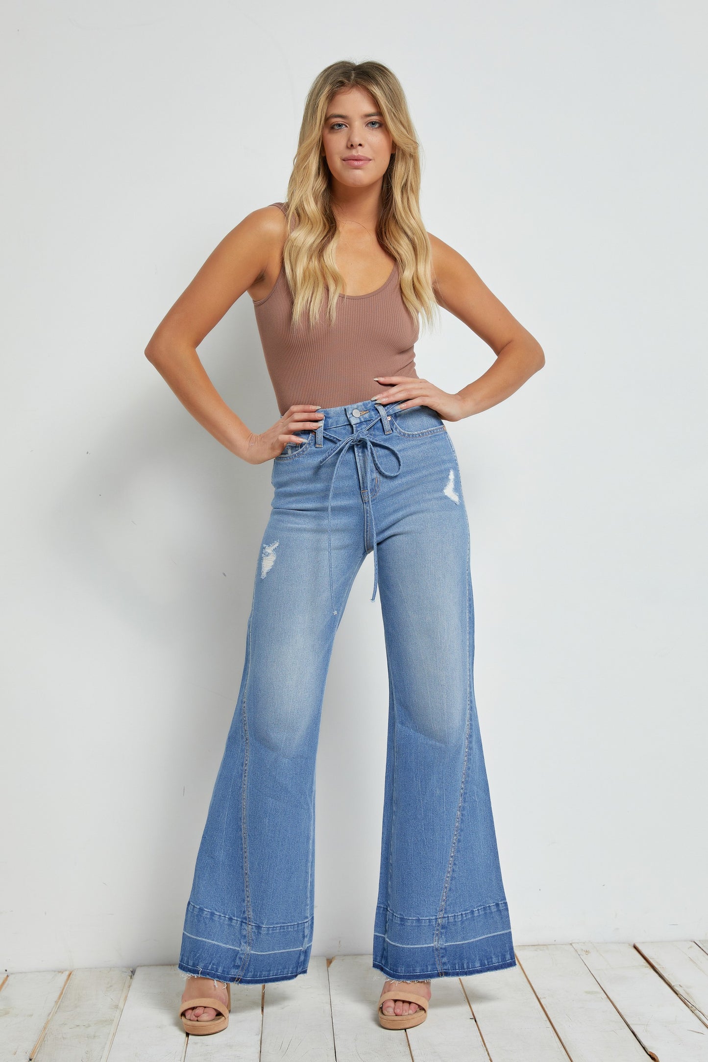 High-rise jeans